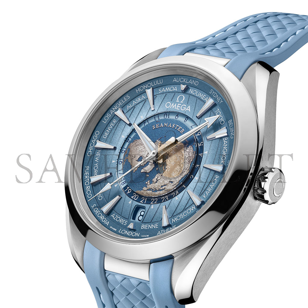 Om**a seamaster aqua terra automatic blue dial watch 220.12.43.22.03.002